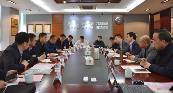 宁夏吴忠市喜清江市长一行光临J9.COM视察